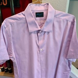 Men’s casual short sleeve custom shirt.